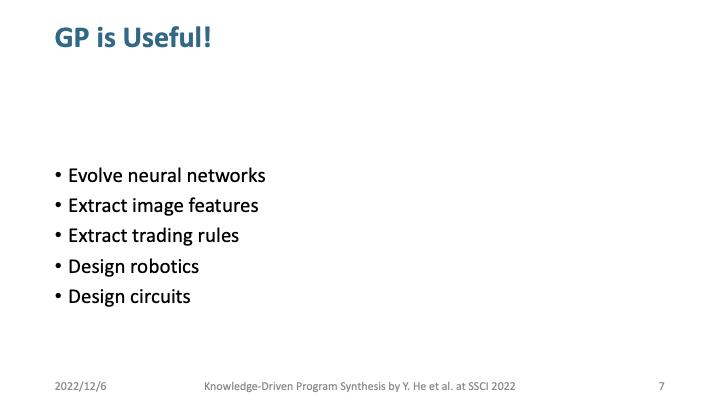 slide of presentation at ssci 2022